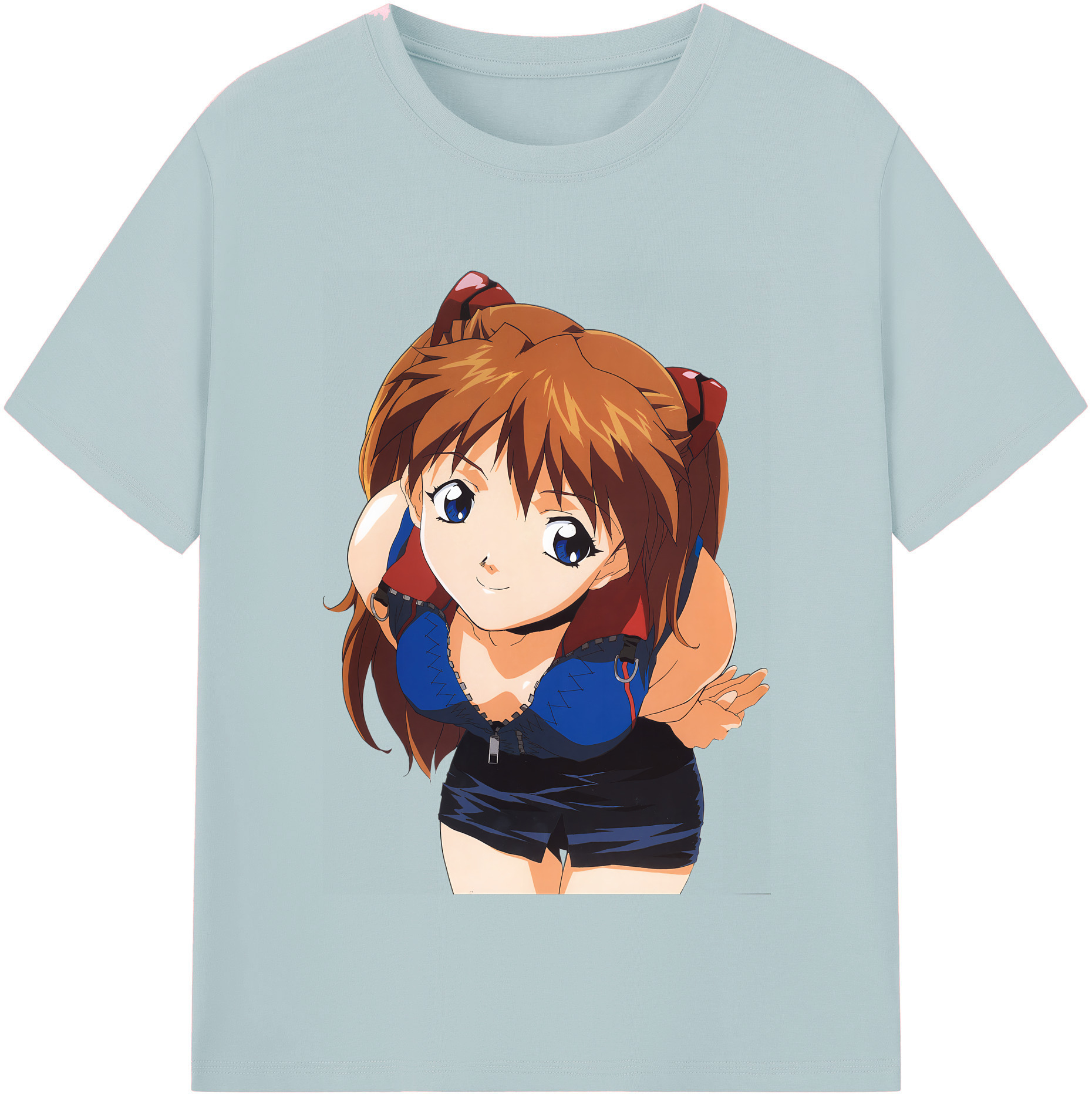 （画像用） EVA 新世紀エヴァンゲリオン 綿100％半袖Tシャツ（フロントプリント）
